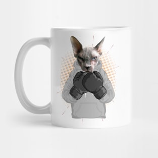 Boxing | Sphynx cat Mug